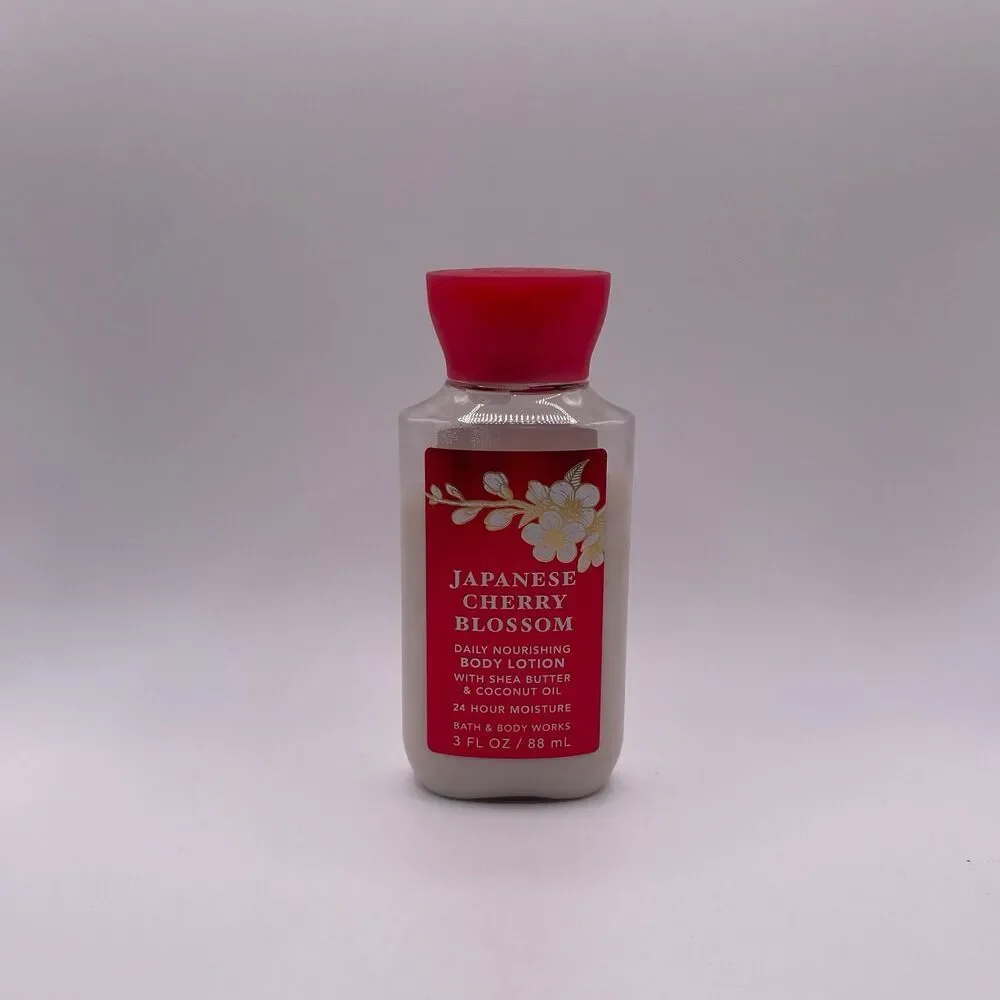Bath & Body Works Japanese Cherry Blossom Travel Size Hand and Body Lotion